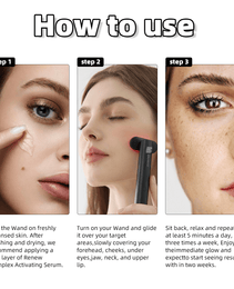 how to use bruadar chicglo microcurrent facial wand