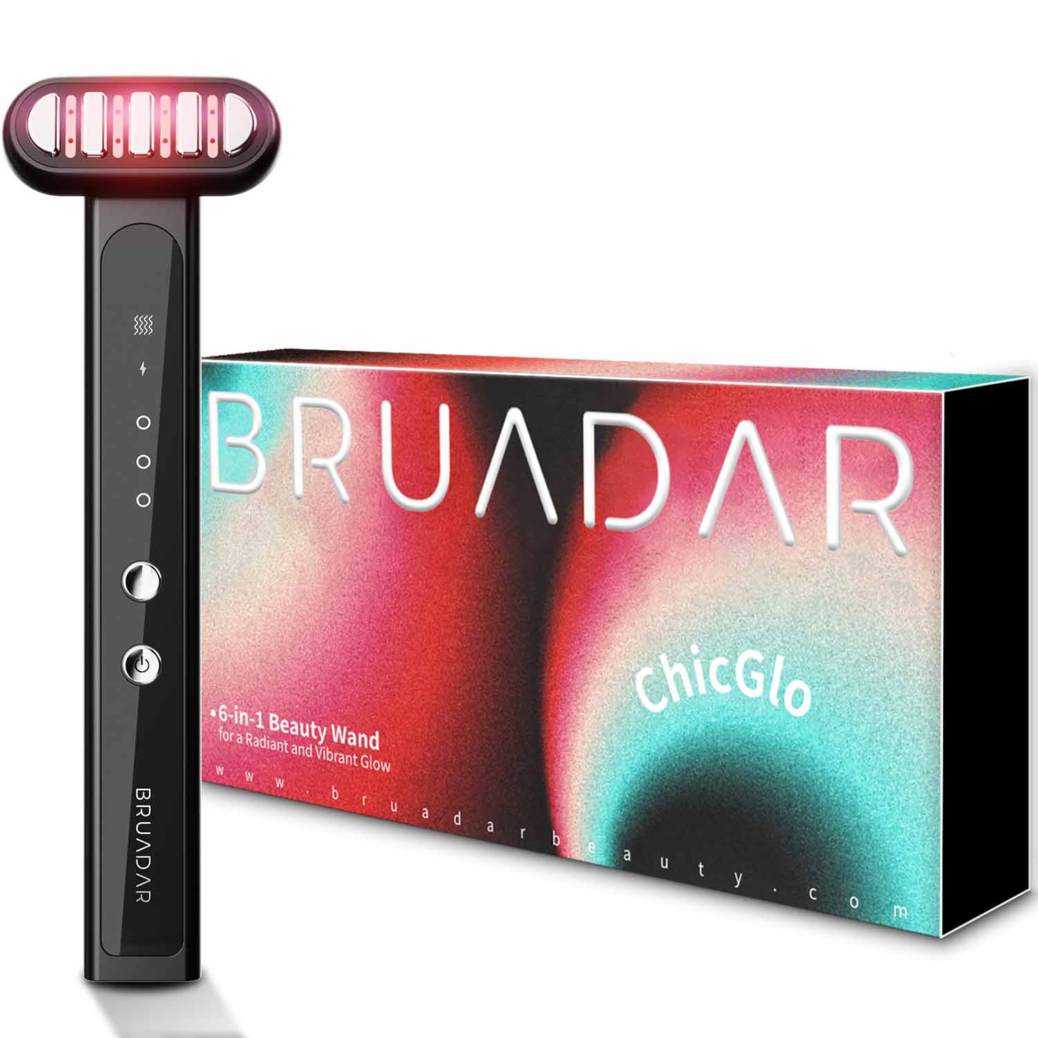 red light therapy wand
